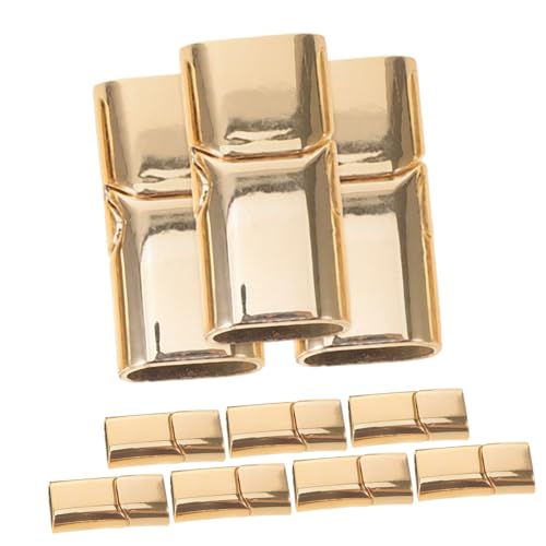 WRITWAA 10 Stück Teiliges Schmuckverschluss Langlebiger Legierung Einfacher DIY Magnetverschluss für Halsketten und Armbänder Leichter Kompakter Connector zum Unkomplizierten Verbinden WRITWAA 10 Stück Teiliges Schmuckverschluss Langlebiger Legierung Einfacher DIY Magnetverschluss für Halsketten und Armbänder Leichter Kompakter Connector zum Unkomplizierten Verbinden von WRITWAA
