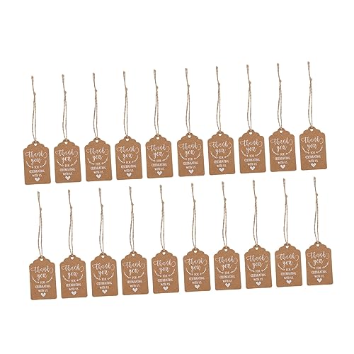WRITWAA 100 Sätze Tagdekoration Papier runde Tags Danke Flasche Handwerksschilds handgemachte Tags Hanfseil WRITWAA 100 Sätze Tagdekoration Papier runde Tags Danke Flasche Handwerksschilds handgemachte Tags Hanfseil von WRITWAA