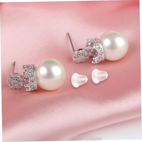 WRITWAA 100 Stück Teiliges Transparente Silikon Ohrring Verschlüsse Weiche Sichere Ohrstecker Hinterstecker Hautfreundlich Leicht zu Reinigen Ersatz für Durchbohrte Ohrringe von WRITWAA