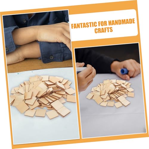 WRITWAA 100 Stück Unbehandelte Holzquadrate Quadratische Holzscheiben zum Basteln DIY Holzklötzchen für Kinderhandwerk Dekoration Vielseitige Naturbelassene Holzstücke für Kreative WRITWAA 100 Stück Unbehandelte Holzquadrate Quadratische Holzscheiben zum Basteln DIY Holzklötzchen für Kinderhandwerk Dekoration Vielseitige Naturbelassene Holzstücke für Kreative von WRITWAA