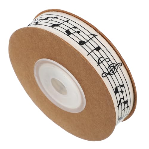 WRITWAA 10M Musiknoten Geschenkband Baumwollverpackungsband für DIY Bastelprojekte Hochzeiten Geburtstagsfeiern und Musikveranstaltungen Dekoration für WRITWAA 10M Musiknoten Geschenkband Baumwollverpackungsband für DIY Bastelprojekte Hochzeiten Geburtstagsfeiern und Musikveranstaltungen Dekoration für von WRITWAA