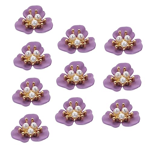 WRITWAA 10Stücke Vintage Maniküreperlenblumen Wunderschöne Nagelkunst Ornamente Für Damen Zubehör Farbton Für DIY Nageldesigns WRITWAA 10Stücke Vintage Maniküreperlenblumen Wunderschöne Nagelkunst Ornamente Für Damen Zubehör Farbton Für DIY Nageldesigns von WRITWAA