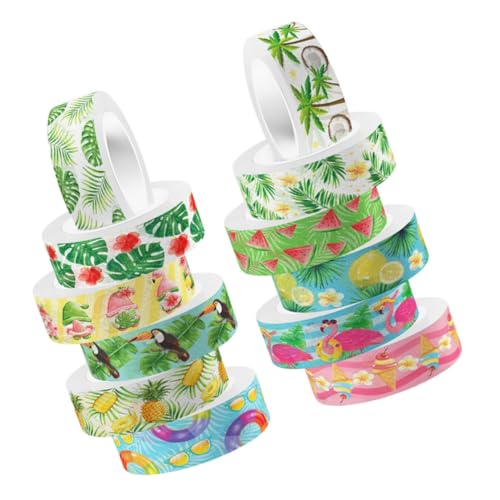 WRITWAA 12 Rollen Grünes Washi Tape Dekoratives Papierklebeband Leichtes und Reißfestes DIY Scrapbooking Zubehör Vielseitig für Planer Geschenkverpackung Bastelarbeiten Journal verzierung WRITWAA 12 Rollen Grünes Washi Tape Dekoratives Papierklebeband Leichtes und Reißfestes DIY Scrapbooking Zubehör Vielseitig für Planer Geschenkverpackung Bastelarbeiten Journal verzierung von WRITWAA