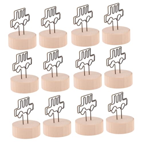 WRITWAA 12 Stück Teiliges Memo clip Eisen draht Kreativer Auto design Kartenhalter Niedlicher Tischkartenhalter für Hochzeit Party Büro Wohnraumdekoration von WRITWAA