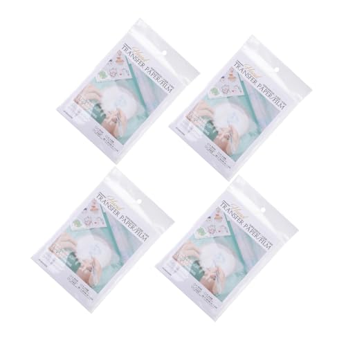 WRITWAA 16 Stück Teiliges Wasserlösliches Stickvlies mit Transferpapier Stabile DIY Nähmaterialien für Kleidung und Handarbeiten Zuschneidbar Farbecht und Reißfest für Stickmuster und WRITWAA 16 Stück Teiliges Wasserlösliches Stickvlies mit Transferpapier Stabile DIY Nähmaterialien für Kleidung und Handarbeiten Zuschneidbar Farbecht und Reißfest für Stickmuster und von WRITWAA