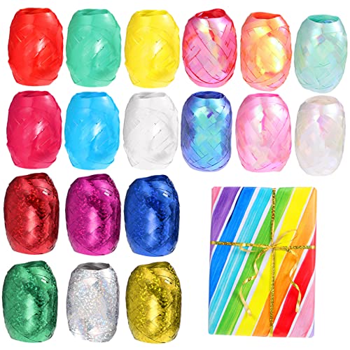 WRITWAA 18 Rollen Geschenkband rotes Band weißes Chiffonband rosa Schleife Glücklich Gold Band zum Verpacken Festivalband Hochzeitsdekor Blumenband Bastelbänder Plastik Zufällige Farbe WRITWAA 18 Rollen Geschenkband rotes Band weißes Chiffonband rosa Schleife Glücklich Gold Band zum Verpacken Festivalband Hochzeitsdekor Blumenband Bastelbänder Plastik Zufällige Farbe von WRITWAA