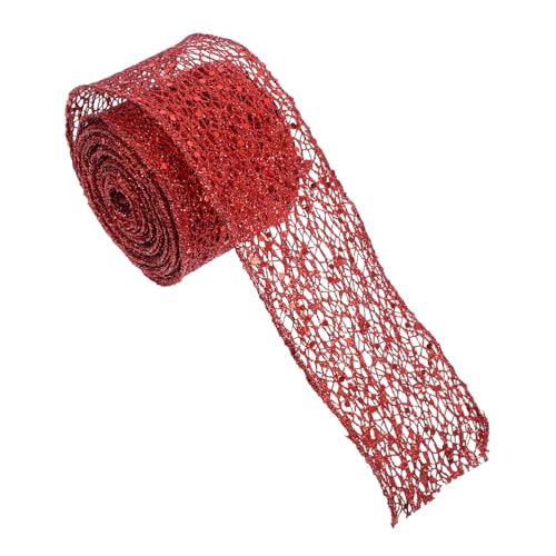 WRITWAA 1Rolle Vintage Drahtkantenband Yards Hochwertiges Geschenkband für Bastelprojekte Kranz und Schleifenherstellung Party Dekoration WRITWAA 1Rolle Vintage Drahtkantenband Yards Hochwertiges Geschenkband für Bastelprojekte Kranz und Schleifenherstellung Party Dekoration von WRITWAA