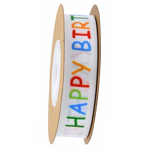 WRITWAA 1Rolle Yards Satinband Geschenkband für Partydekoration und Geschenkverpackungen Bunten Designs für DIY Projekte und Festlichkeiten WRITWAA 1Rolle Yards Satinband Geschenkband für Partydekoration und Geschenkverpackungen Bunten Designs für DIY Projekte und Festlichkeiten von WRITWAA