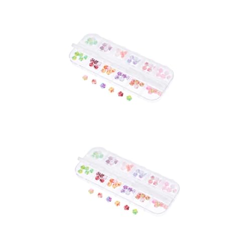 WRITWAA 2 Boxen Nail Art Dekoration Maniküre Zubehör für Diy Nageldesign im Salon oder Zuhause für Nagelkunst und Maniküre WRITWAA 2 Boxen Nail Art Dekoration Maniküre Zubehör für Diy Nageldesign im Salon oder Zuhause für Nagelkunst und Maniküre von WRITWAA