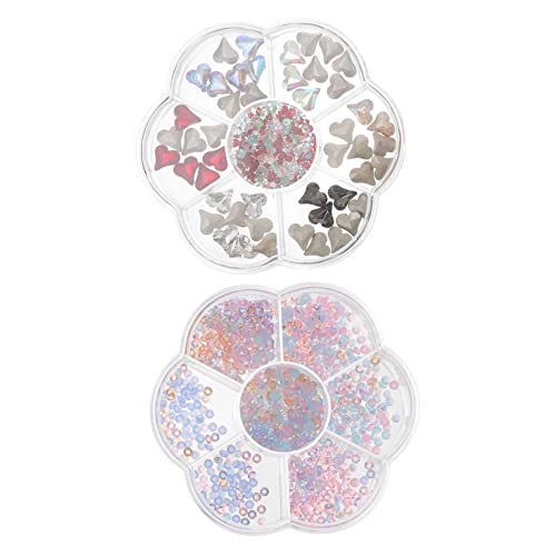 WRITWAA 2 Boxen Nail-art-zubehör Nagel Edelsteine Nagelkunst-edelsteine Nageldekorationen Für Nagelkunst 3d-nailart-strasssteine Nagel Strass Nail-art-charme Nagelperlen Perlen Abs WRITWAA 2 Boxen Nail-art-zubehör Nagel Edelsteine Nagelkunst-edelsteine Nageldekorationen Für Nagelkunst 3d-nailart-strasssteine Nagel Strass Nail-art-charme Nagelperlen Perlen Abs von WRITWAA
