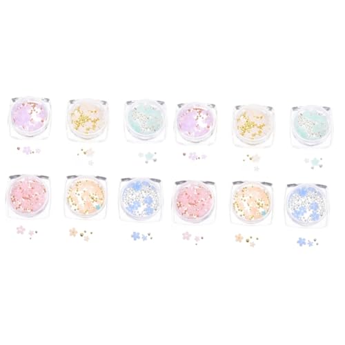 WRITWAA 2 Sätze Boxen Nagelkunst Charms Farbwechselnde Nail Art Dekoration Für Maniküre Perfektes Nail Art Zubehör Für Vielseitige Designs 6boxen*2 WRITWAA 2 Sätze Boxen Nagelkunst Charms Farbwechselnde Nail Art Dekoration Für Maniküre Perfektes Nail Art Zubehör Für Vielseitige Designs 6boxen*2 von WRITWAA