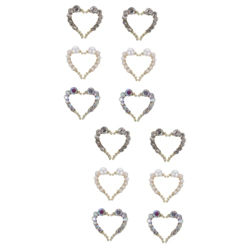 WRITWAA 2 Sätze Herzförmige Nagel Rhinestones Maniküre Schmuck Dekoration Für Diy Nagelkunst Einfach Anzuwenden Für Anfänger Und Profis Für Familienfeiern 12 Stück * 2 WRITWAA 2 Sätze Herzförmige Nagel Rhinestones Maniküre Schmuck Dekoration Für Diy Nagelkunst Einfach Anzuwenden Für Anfänger Und Profis Für Familienfeiern 12 Stück * 2 von WRITWAA