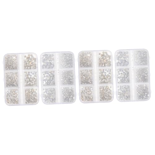 WRITWAA 2 Sätze Nailart-accessoires Mit Strasssteinen Nail Decoration Maniküreset Nailkndy Nail Charms Для Маникюра Nagel Ab Uv Rosa Maniküre-charme De Cristal Para Decorar Pp 2boxen*2 von WRITWAA