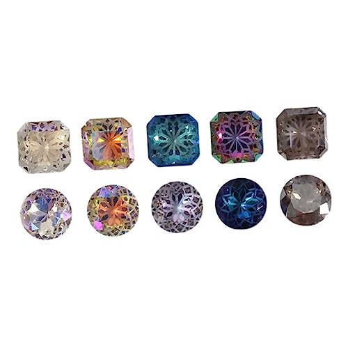 WRITWAA 2 Sätze Teiliges Glitzernde Dekorationen Für Diy Nageldesigns Nail Art Zubehör Für Maniküren Langlebig Und Farbenfroh Für Besondere Anlässe Und Persönliche Styles 10 Stück * 2 WRITWAA 2 Sätze Teiliges Glitzernde Dekorationen Für Diy Nageldesigns Nail Art Zubehör Für Maniküren Langlebig Und Farbenfroh Für Besondere Anlässe Und Persönliche Styles 10 Stück * 2 von WRITWAA
