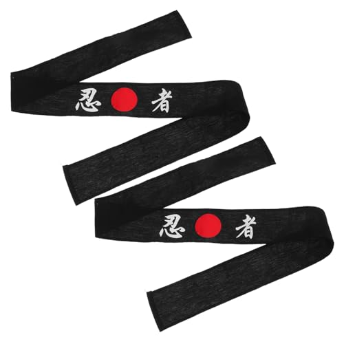 WRITWAA 2 Stück Bandana für Sushi Kochkostüme Martial Arts Events Themenpartys von WRITWAA
