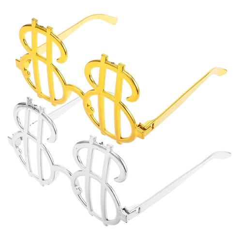 WRITWAA 2 Stück Lustige Partybrille Einzigartige Kostümbrille für Hochzeiten und Feiern Kreatives Zubehör für Unvergessliche WRITWAA 2 Stück Lustige Partybrille Einzigartige Kostümbrille für Hochzeiten und Feiern Kreatives Zubehör für Unvergessliche von WRITWAA