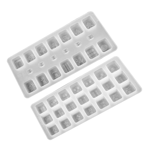 WRITWAA 2 Stück Silikonformen Mahjong Würfel DIY Gießformen für Epoxidharz Kunstharz Silikonform Flexible Reißfeste und Langlebige Formen zum Modellieren und Gießen mit Zufällige Farbe WRITWAA 2 Stück Silikonformen Mahjong Würfel DIY Gießformen für Epoxidharz Kunstharz Silikonform Flexible Reißfeste und Langlebige Formen zum Modellieren und Gießen mit Zufällige Farbe von WRITWAA