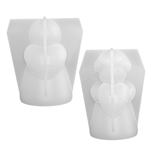 WRITWAA 2 Stück Teiliges Engel-silikonform Diy-handwerk Wiederverwendbare Kleine Engel-figurenform Flexible Epoxidharz-gießform für Weihnachtsdeko Kreative Mädchen Jungen-ornamente WRITWAA 2 Stück Teiliges Engel-silikonform Diy-handwerk Wiederverwendbare Kleine Engel-figurenform Flexible Epoxidharz-gießform für Weihnachtsdeko Kreative Mädchen Jungen-ornamente von WRITWAA