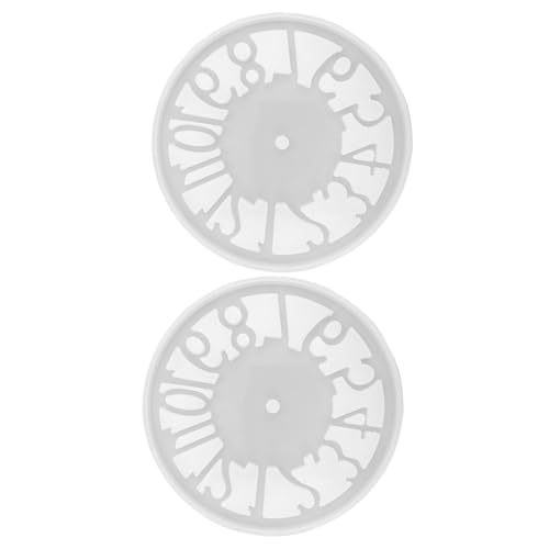 WRITWAA 2 Stück Teiliges Silikon Uhr Gießformen Flexible Wiederverwendbare Uhr DIY Formen für Harz Epoxidharz Einfach zu Entformen Rutschfest für Kreative Handwerksprojekte WRITWAA 2 Stück Teiliges Silikon Uhr Gießformen Flexible Wiederverwendbare Uhr DIY Formen für Harz Epoxidharz Einfach zu Entformen Rutschfest für Kreative Handwerksprojekte von WRITWAA