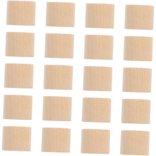 WRITWAA 20 Stück Teiliges Birkenholz Zylinder Bastelholz Kleine Runde Holzblöcke zum DIY Basteln Unbehandelte Robuste Holzsäulen für Kreative Handarbeiten und Dekorationen WRITWAA 20 Stück Teiliges Birkenholz Zylinder Bastelholz Kleine Runde Holzblöcke zum DIY Basteln Unbehandelte Robuste Holzsäulen für Kreative Handarbeiten und Dekorationen von WRITWAA