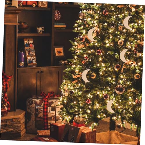 WRITWAA 20 Stück Teiliges Holzscheiben Mondform DIY Basteln Unbehandelte Holz Monde zum Bemalen und Dekorieren für Weihnachtsbaum Anhänger Hochzeit Party und Geschenkverpackung WRITWAA 20 Stück Teiliges Holzscheiben Mondform DIY Basteln Unbehandelte Holz Monde zum Bemalen und Dekorieren für Weihnachtsbaum Anhänger Hochzeit Party und Geschenkverpackung von WRITWAA