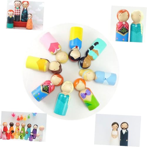 WRITWAA 20 Stück Teiliges Kleine Hölzerne Puppenfiguren Mädchenform Naturbelassen Glatt Geschliffen zum Bemalen DIY Bastelset für Kreative Holzfiguren Kinderhandwerk WRITWAA 20 Stück Teiliges Kleine Hölzerne Puppenfiguren Mädchenform Naturbelassen Glatt Geschliffen zum Bemalen DIY Bastelset für Kreative Holzfiguren Kinderhandwerk von WRITWAA