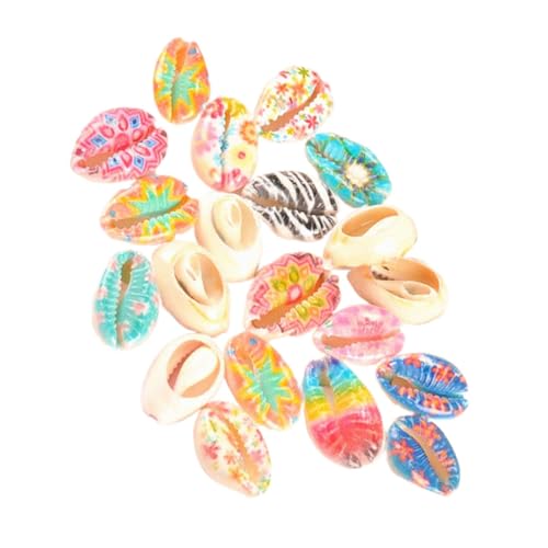 WRITWAA 20 Stück Teiliges Muschel anhänger Bunte DIY Schmuckanhänger Natürliche Shell materialien Leicht und Langlebig für Damen Armbänder Fußkettchen und Ohrringe Modische WRITWAA 20 Stück Teiliges Muschel anhänger Bunte DIY Schmuckanhänger Natürliche Shell materialien Leicht und Langlebig für Damen Armbänder Fußkettchen und Ohrringe Modische von WRITWAA