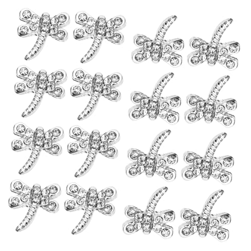 WRITWAA 20 Stück Teiliges Nagel charms Libellenform aus Langlebiger Legierung Glänzende Nagel dekorationen für DIY Nail Art Kompakt und Sicher für Fingernägel und Fußnägel Vielseitig WRITWAA 20 Stück Teiliges Nagel charms Libellenform aus Langlebiger Legierung Glänzende Nagel dekorationen für DIY Nail Art Kompakt und Sicher für Fingernägel und Fußnägel Vielseitig von WRITWAA