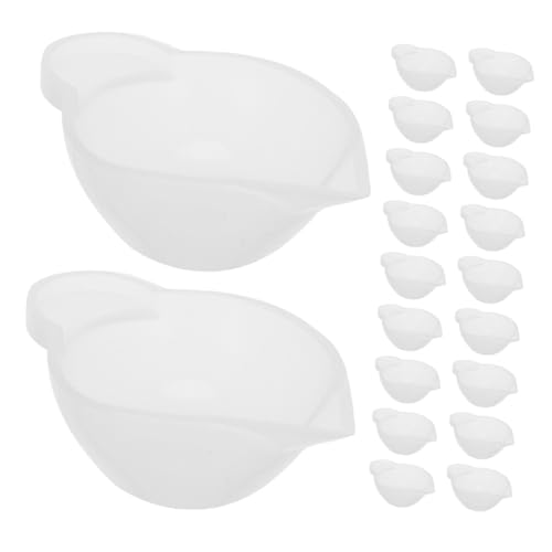 WRITWAA 20 Stück Teiliges Silikon mischbecher Epoxidharz Flexible DIY Gießformen Langlebig und Wiederverwendbar für Präzises Mischen von Harz und Farben Beim Basteln WRITWAA 20 Stück Teiliges Silikon mischbecher Epoxidharz Flexible DIY Gießformen Langlebig und Wiederverwendbar für Präzises Mischen von Harz und Farben Beim Basteln von WRITWAA