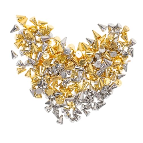 WRITWAA 200 Stück Nagelkunst Metall Diamond Dekoration nagelpolitur nagelzubehör Nageldekor Nagelkunst-Anhänger Nagel Charms schmuck Nagelanhänger für Nagelkunst Nagelanhänger für Gelnägel von WRITWAA