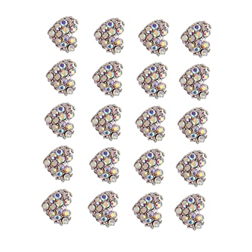 WRITWAA 20Stücke Aufkleber für Nagelkunst Glänzende Dekoration für DIY Nail Art Partys und Designs zu Hause WRITWAA 20Stücke Aufkleber für Nagelkunst Glänzende Dekoration für DIY Nail Art Partys und Designs zu Hause von WRITWAA