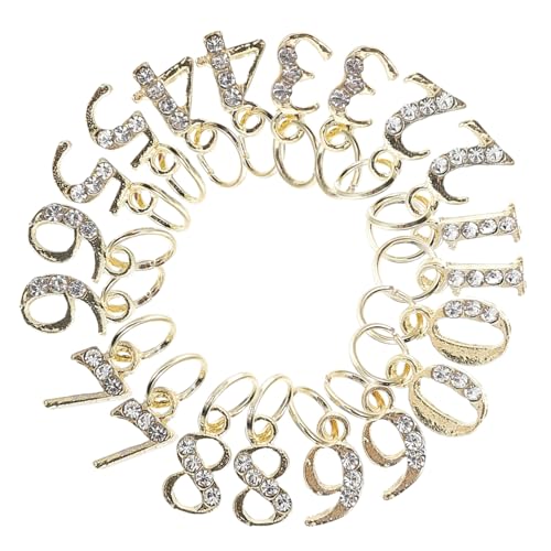 WRITWAA 20Stücke Nagelkunst Dekorationsanhänger Abnehmbare Metallische Nagelcharms für Maniküre Gemischte Stile WRITWAA 20Stücke Nagelkunst Dekorationsanhänger Abnehmbare Metallische Nagelcharms für Maniküre Gemischte Stile von WRITWAA