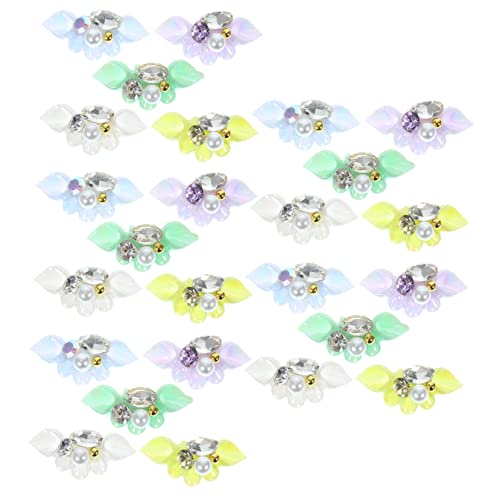 WRITWAA 25 Stück Nail Charms mit Blüten Design für Nagelkunst Nail Art Deko für Hochzeiten Romantische Anlässe WRITWAA 25 Stück Nail Charms mit Blüten Design für Nagelkunst Nail Art Deko für Hochzeiten Romantische Anlässe von WRITWAA