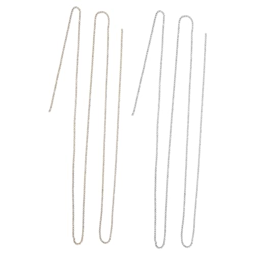 WRITWAA 2Stücke Nagelkette für Nail Art Glänzende Maniküre Ornamente für Nagelkunst für Natürliche und Künstliche Nägel und Perfektes WRITWAA 2Stücke Nagelkette für Nail Art Glänzende Maniküre Ornamente für Nagelkunst für Natürliche und Künstliche Nägel und Perfektes von WRITWAA