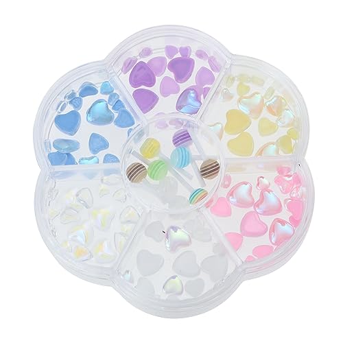 WRITWAA 3 Boxen Liebesglas Diamantschmuck Nagelsteine Reiz Nageldekorationen Für Nagelkunst Herz Edelsteine Lollipop-nageldekor Anhänger Für Nägel Charms Für Nageldesign Nagel Charms Harz WRITWAA 3 Boxen Liebesglas Diamantschmuck Nagelsteine Reiz Nageldekorationen Für Nagelkunst Herz Edelsteine Lollipop-nageldekor Anhänger Für Nägel Charms Für Nageldesign Nagel Charms Harz von WRITWAA