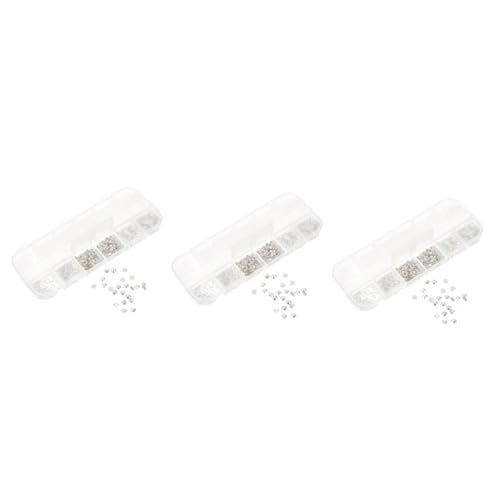WRITWAA 3 Boxen Nail Art Dekorationsset Fächer Box mit Flachen Kristallen Ab Ab für Diy Nageldesign Einfach Anzuwenden Vielseitig für Natürliche und Künstliche Nägel für Maniküre und WRITWAA 3 Boxen Nail Art Dekorationsset Fächer Box mit Flachen Kristallen Ab Ab für Diy Nageldesign Einfach Anzuwenden Vielseitig für Natürliche und Künstliche Nägel für Maniküre und von WRITWAA