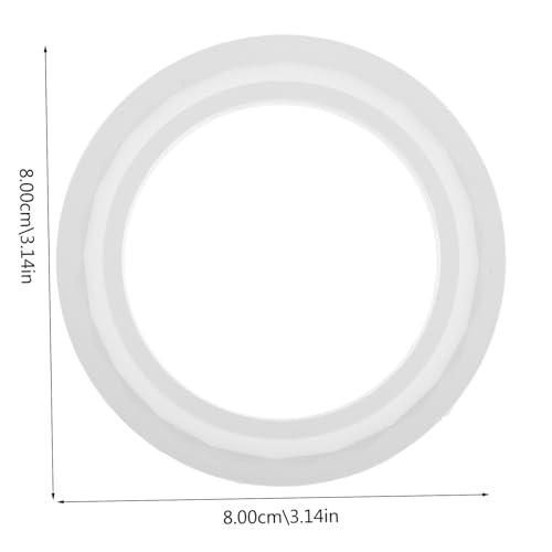 WRITWAA 3 STÜCKE Teiliges Silikon Armbandform Langlebige und Flexible DIY Schmuck Gießform Sichere Glatte Oberfläche Wiederverwendbar und Einfach zu Reinigen Geeignet für von WRITWAA