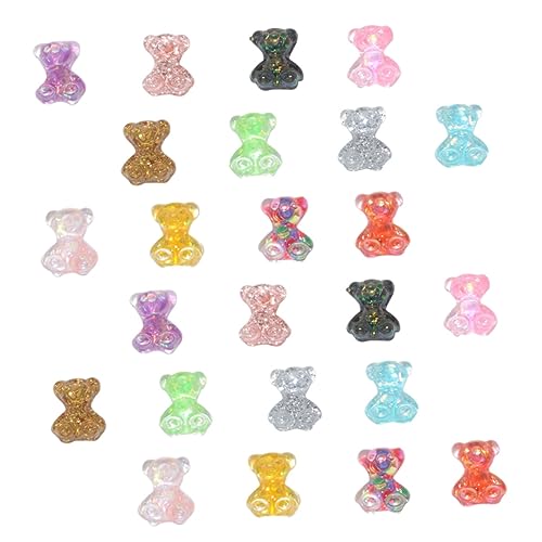 WRITWAA 3 Sätze Cartoon Nail Charms Bunte Bären Design Nail Dekoration Für Diy Nagelkunst Und Bastelprojekte Einfache Anwendung Und Kreative Gestaltung 100 Stück * 3 WRITWAA 3 Sätze Cartoon Nail Charms Bunte Bären Design Nail Dekoration Für Diy Nagelkunst Und Bastelprojekte Einfache Anwendung Und Kreative Gestaltung 100 Stück * 3 von WRITWAA