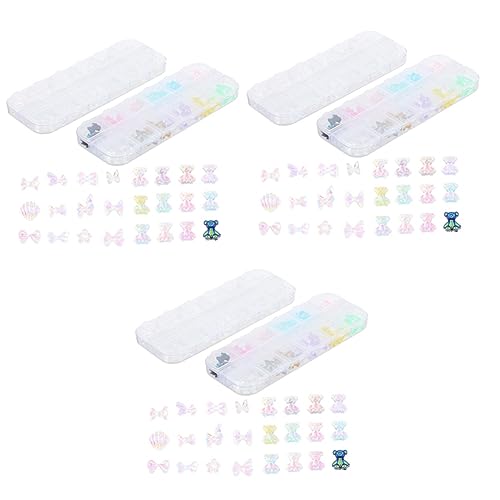 WRITWAA 3 Sätze Charms Schmetterlingen Dekorative Acryl Resin Nail Art Für Designs Für Maniküren Und Nail Art Enthusiasten 120 Stück * 3 WRITWAA 3 Sätze Charms Schmetterlingen Dekorative Acryl Resin Nail Art Für Designs Für Maniküren Und Nail Art Enthusiasten 120 Stück * 3 von WRITWAA