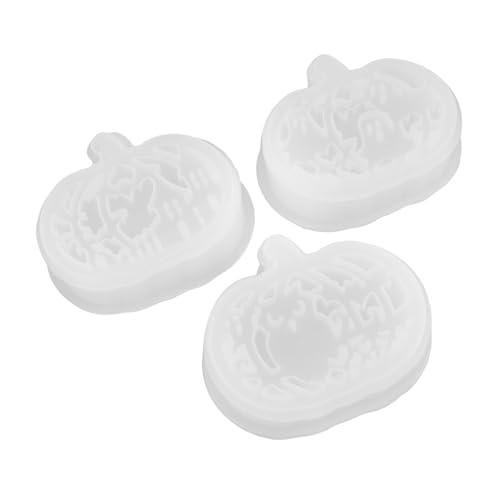 WRITWAA 3 Sätze Halloween Kürbis Silikonform für Epoxidharz Teelichthalter Basteln Wiederverwendbare Hohle Kürbisform für Herbstdeko und DIY Halloween-kerzenhalter WRITWAA 3 Sätze Halloween Kürbis Silikonform für Epoxidharz Teelichthalter Basteln Wiederverwendbare Hohle Kürbisform für Herbstdeko und DIY Halloween-kerzenhalter von WRITWAA