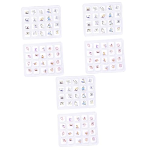 WRITWAA 3 Sätze Spezielles Diamant -set Edelsteine für Nägel Polieren Flache Rückensteine Nagel Strass Lieferungen Nageldekoration Nagelkunst Manikürezubehör Bunt Plastik 40 Stück * 3 WRITWAA 3 Sätze Spezielles Diamant -set Edelsteine für Nägel Polieren Flache Rückensteine Nagel Strass Lieferungen Nageldekoration Nagelkunst Manikürezubehör Bunt Plastik 40 Stück * 3 von WRITWAA