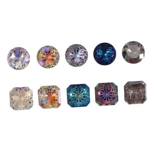 WRITWAA 3 Sätze Teiliges Glitzernde Nagelsteine Zur Diy Nagelkunst Stylische Dekorationen Für Maniküre Feiern Hochzeiten Und Nail Art Gestaltung 10 Stück * 3 WRITWAA 3 Sätze Teiliges Glitzernde Nagelsteine Zur Diy Nagelkunst Stylische Dekorationen Für Maniküre Feiern Hochzeiten Und Nail Art Gestaltung 10 Stück * 3 von WRITWAA