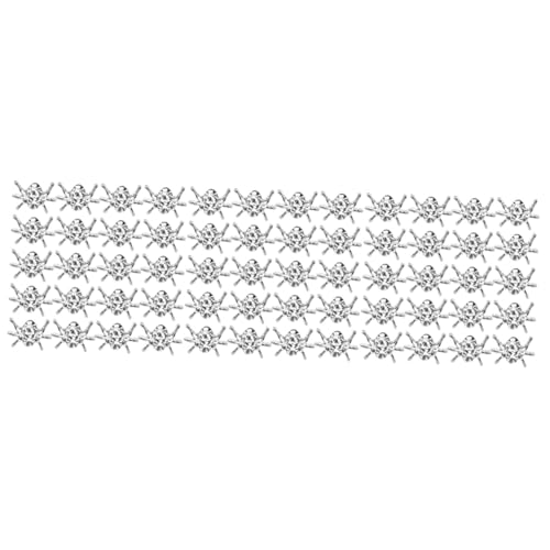 WRITWAA 3 Sätze Teiliges Nagelschmuck Spider Charms Aus Metall Silber Nail Art Dekoration Für Diy Maniküre Leichte Kompakte Halloween Und Party Nagelverzierung 30 Stück * 3 WRITWAA 3 Sätze Teiliges Nagelschmuck Spider Charms Aus Metall Silber Nail Art Dekoration Für Diy Maniküre Leichte Kompakte Halloween Und Party Nagelverzierung 30 Stück * 3 von WRITWAA