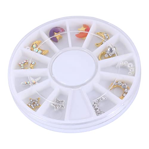 WRITWAA 3 Sätze Teiliges Nail Art Dekorationsset Mit Strasssteinen Und Aufbewahrungsbox Nagelstuds Für Diy Nageldesign Besondere Anlässe Und Festlichkeiten 12 Stücke * 3 WRITWAA 3 Sätze Teiliges Nail Art Dekorationsset Mit Strasssteinen Und Aufbewahrungsbox Nagelstuds Für Diy Nageldesign Besondere Anlässe Und Festlichkeiten 12 Stücke * 3 von WRITWAA