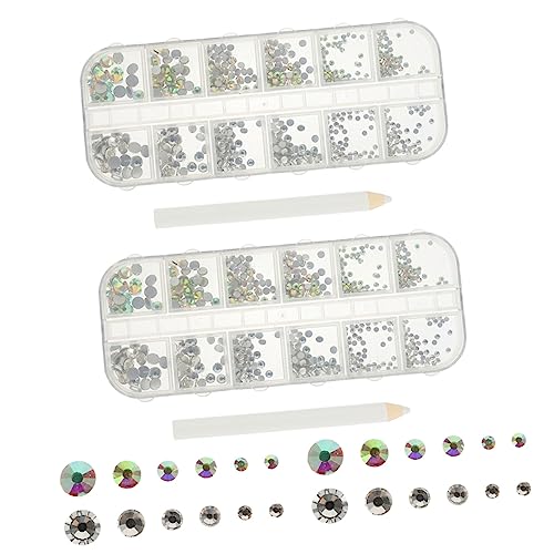 WRITWAA 3 Sets Flacher Diamant Nagelschmuck Nagel Charms Für Kleine Nägel Nagel Edelsteine UV Nagelkunst Strasssteine Klare Silberne Hotfix Nagelkunst Perlen Nagel Strasssteine WRITWAA 3 Sets Flacher Diamant Nagelschmuck Nagel Charms Für Kleine Nägel Nagel Edelsteine UV Nagelkunst Strasssteine Klare Silberne Hotfix Nagelkunst Perlen Nagel Strasssteine von WRITWAA