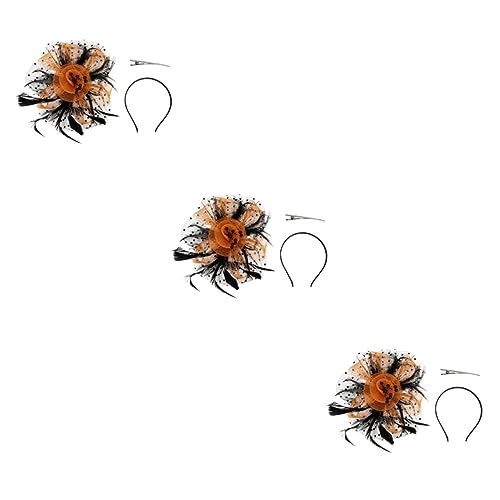 WRITWAA 3 Stück Party Haarband Netzstoff Verschleißfest Feines Design Halloween Accessoire Cocktail und Hochzeitskopfschmuck für Braut Geburtstagsfeier Fotoshooting WRITWAA 3 Stück Party Haarband Netzstoff Verschleißfest Feines Design Halloween Accessoire Cocktail und Hochzeitskopfschmuck für Braut Geburtstagsfeier Fotoshooting von WRITWAA