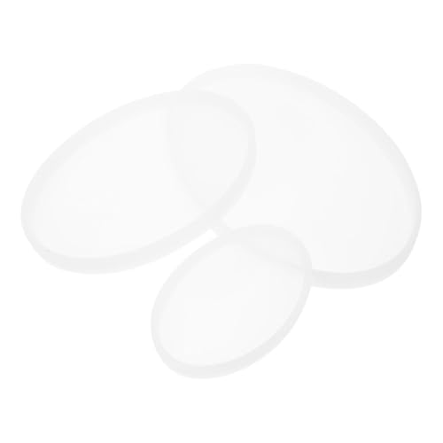 WRITWAA 3 Stück Teiliges Silikonform DIY Tischdekoration Handgemachte Epoxidharz Gießformen Kreative Bastelwerkzeuge Vielseitige Silikonformen für Wohnaccessoires Verschiedene von WRITWAA