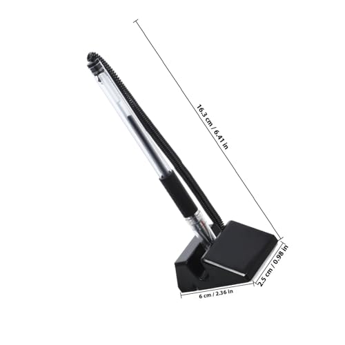 WRITWAA 3 Stück Tresen schreibstifte mit Ständer Sicherer Gel tinten kugelschreiber für Büro Bank und Hotel Empfangstheke mit Anti diebstahl Befestigung und Glatter Schreibfunktion WRITWAA 3 Stück Tresen schreibstifte mit Ständer Sicherer Gel tinten kugelschreiber für Büro Bank und Hotel Empfangstheke mit Anti diebstahl Befestigung und Glatter Schreibfunktion von WRITWAA