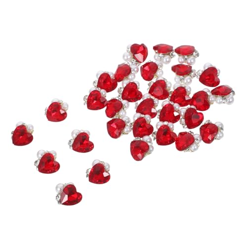 WRITWAA 30 Stück Teiliges Nagel-strasssteine Bordeauxrot Glitzernde Nail Art Charms für Frauen Mädchen DIY Maniküre Zubehör für Hochzeit Party Alltag WRITWAA 30 Stück Teiliges Nagel-strasssteine Bordeauxrot Glitzernde Nail Art Charms für Frauen Mädchen DIY Maniküre Zubehör für Hochzeit Party Alltag von WRITWAA