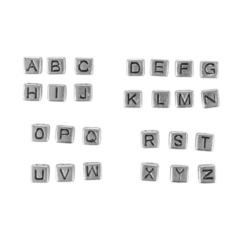 WRITWAA 300 Stück DIY Acryl Buchstabenperlen Quadratisch Kreative Schmuckperlen für Armbänder Langlebige Plastik Alphabet Perlen für Bastelprojekte und DIY Accessoires WRITWAA 300 Stück DIY Acryl Buchstabenperlen Quadratisch Kreative Schmuckperlen für Armbänder Langlebige Plastik Alphabet Perlen für Bastelprojekte und DIY Accessoires von WRITWAA